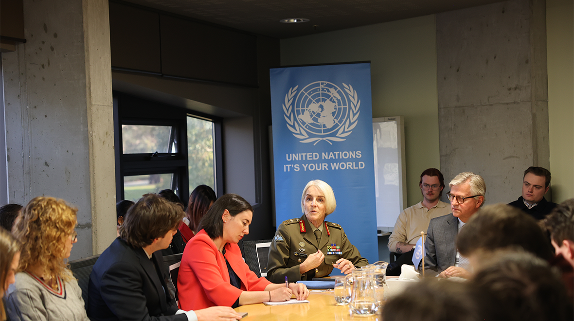 Acting Military Adviser for Peacekeeping Operations Lieutenant General Cheryl Pearce