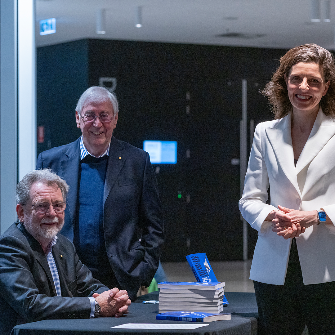 Emeritus Professor Hugh White in conversation with Allegra Spender