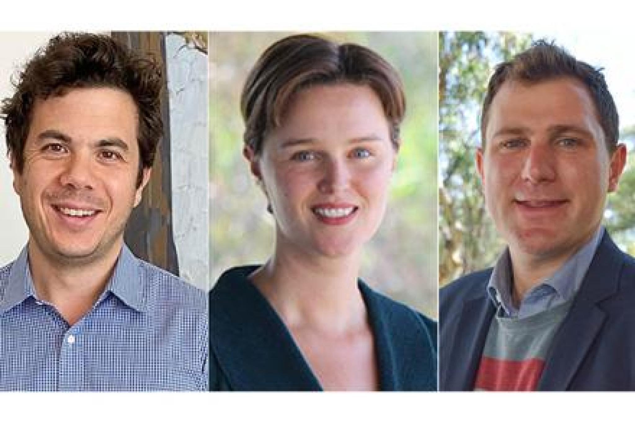 (L-R): Dr Darren Lim, Professor Anthea Roberts and Dr Dirk Van Der Kley