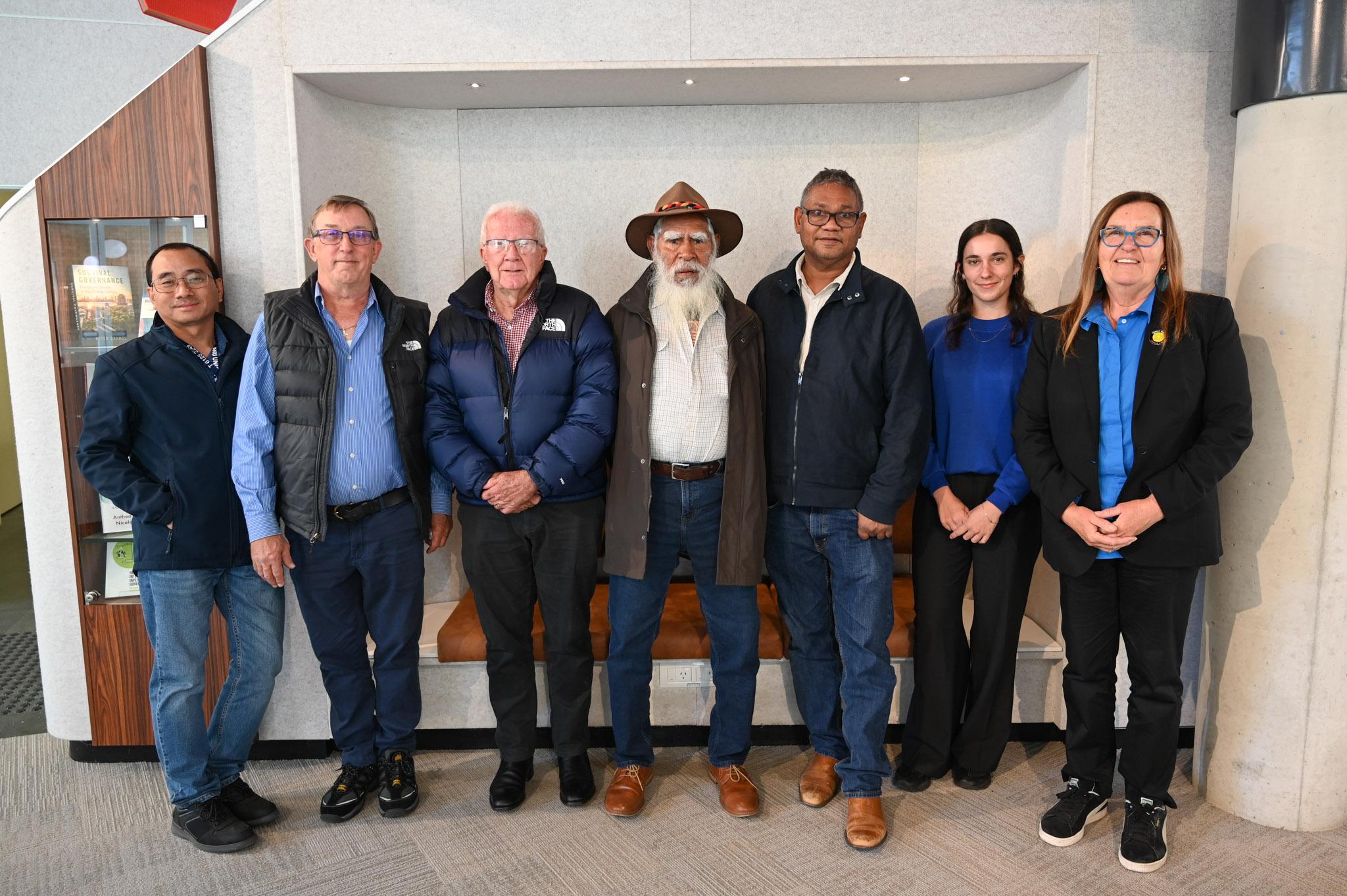 Image: ARC-funded Indigenous-led Aboriginal medicines research project team