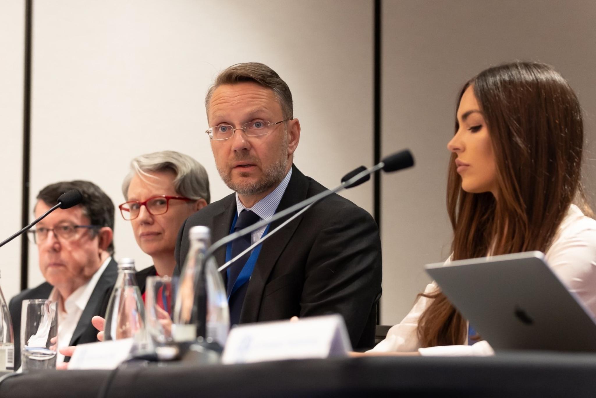 Japan Institute Director Llewelyn Hughes spoke at the Australian Institute for International Affairs National Conference 