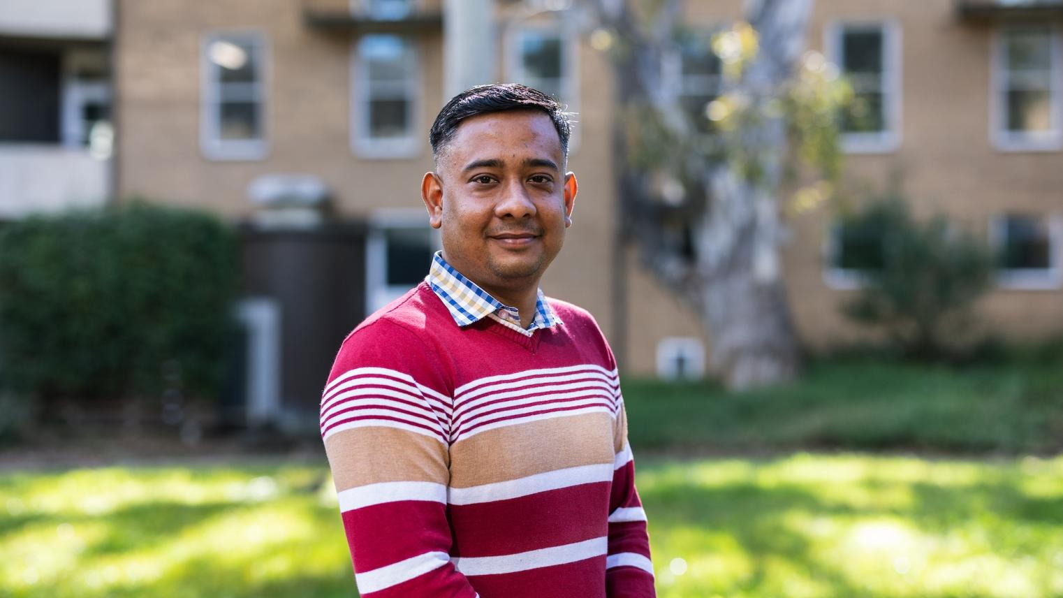 PhD student Subrata Banerjee